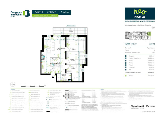 Mieszkanie w inwestycji Neo Praga, symbol AA0413 » nportal.pl