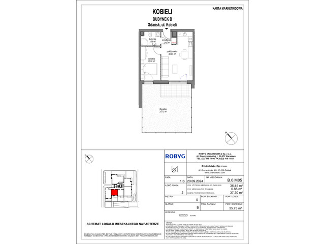 Mieszkanie w inwestycji Kobieli 4, symbol B_0M05 » nportal.pl