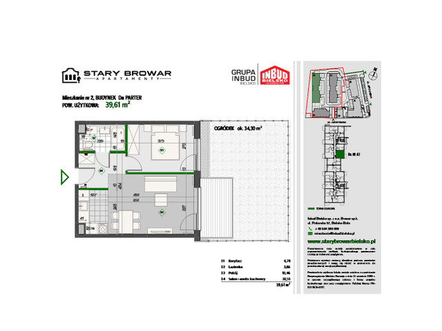 Mieszkanie w inwestycji Stary Browar Apartamenty - etap II, symbol D2 » nportal.pl