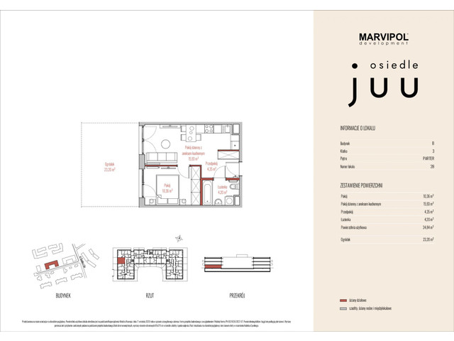 Mieszkanie w inwestycji OSIEDLE JUU, symbol B_M039 » nportal.pl