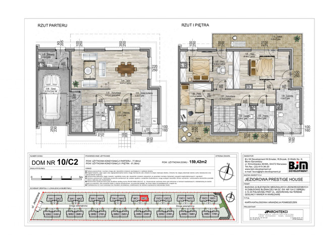 Dom w inwestycji Jeziorowa Prestige House, symbol 10/C2 » nportal.pl