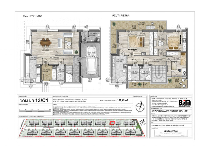 Dom w inwestycji Jeziorowa Prestige House, symbol 13/C1 » nportal.pl