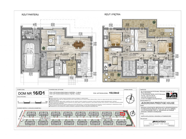 Dom w inwestycji Jeziorowa Prestige House, symbol 16/D1 » nportal.pl