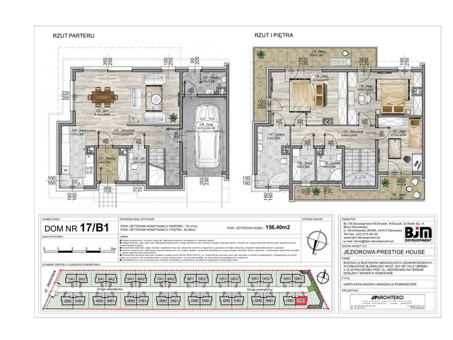 Dom w inwestycji Jeziorowa Prestige House, symbol 17/B1 » nportal.pl