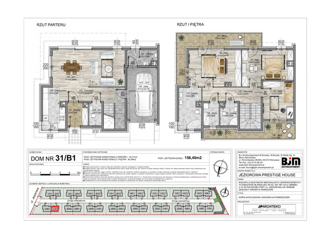 Dom w inwestycji Jeziorowa Prestige House, symbol 31/B1 » nportal.pl