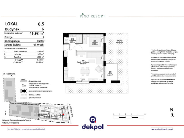 Mieszkanie w inwestycji Pino Resort, symbol 6.05 » nportal.pl