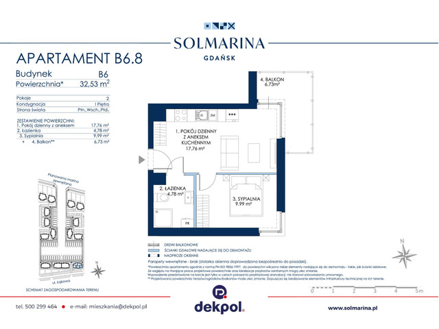 Mieszkanie w inwestycji Sol Marina, budynek Rezerwacja, symbol B6.8 » nportal.pl