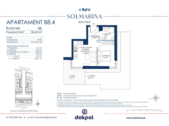 Mieszkanie w inwestycji Sol Marina, symbol B8.4 » nportal.pl