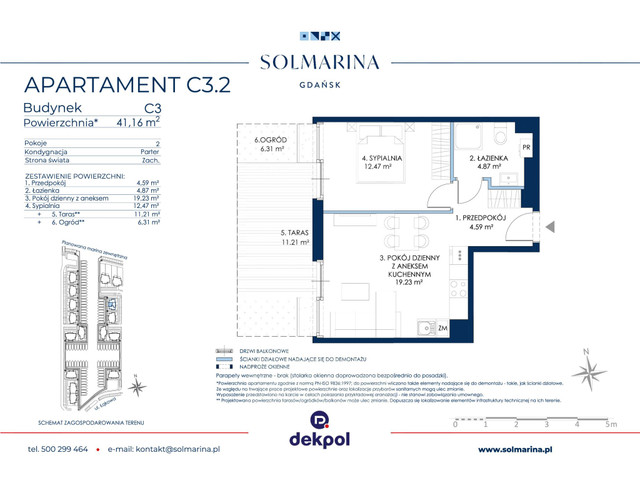 Mieszkanie w inwestycji Sol Marina, symbol C3.2 » nportal.pl