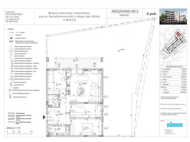 Mieszkanie w inwestycji Niska 2, symbol M.3 » nportal.pl