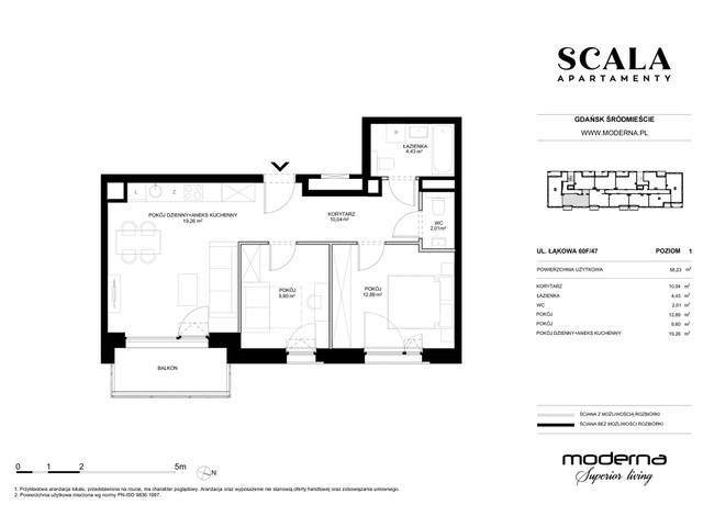 Mieszkanie w inwestycji Apartamenty Scala, symbol F-47 » nportal.pl