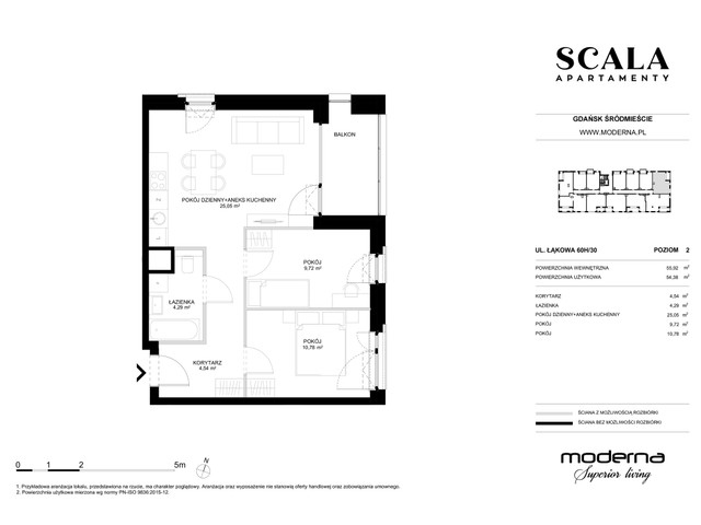 Mieszkanie w inwestycji Apartamenty Scala, symbol H-30 » nportal.pl