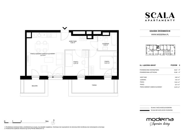 Mieszkanie w inwestycji Apartamenty Scala, symbol H-67 » nportal.pl