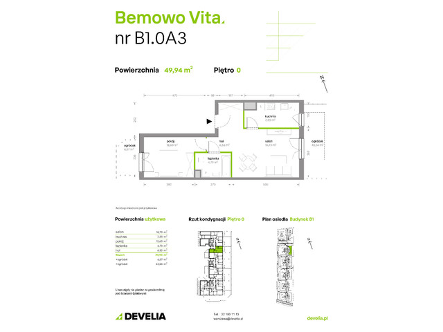 Mieszkanie w inwestycji Bemowo Vita, symbol B1/0/A3 » nportal.pl