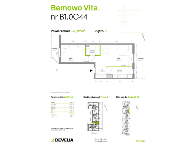 Mieszkanie w inwestycji Bemowo Vita, symbol B1/0/C44 » nportal.pl