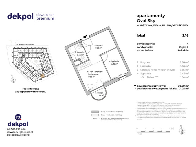 Mieszkanie w inwestycji OVAL SKY, budynek CONDOHOTEL, symbol 2.16 » nportal.pl