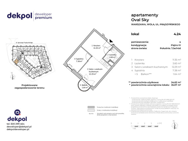Mieszkanie w inwestycji OVAL SKY, symbol 4.24 » nportal.pl