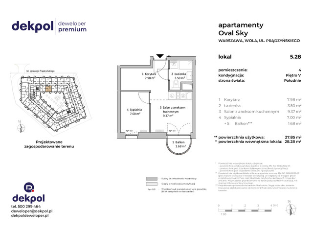 Mieszkanie w inwestycji OVAL SKY, symbol 5.28 » nportal.pl