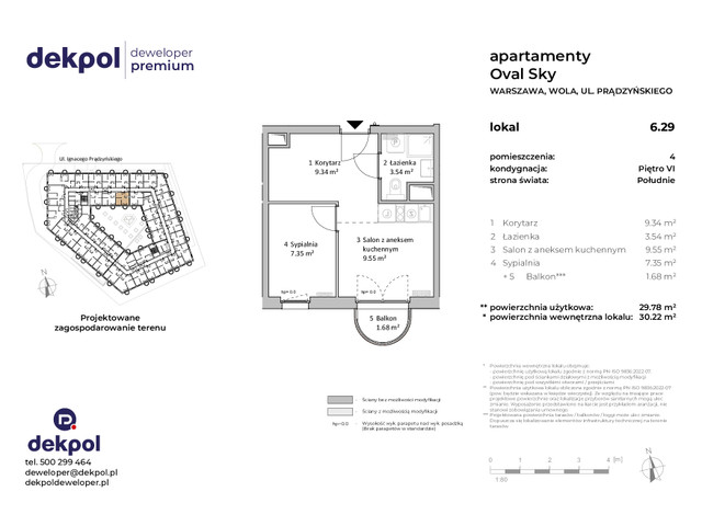 Mieszkanie w inwestycji OVAL SKY, symbol 6.29 » nportal.pl