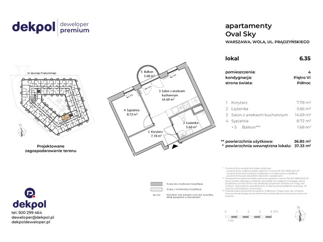 Mieszkanie w inwestycji OVAL SKY, symbol 6.35 » nportal.pl