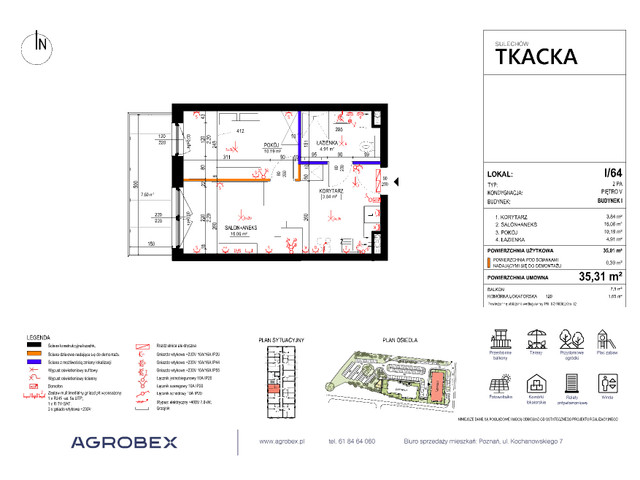 Mieszkanie w inwestycji Osiedle Tkacka, symbol 1/11 » nportal.pl