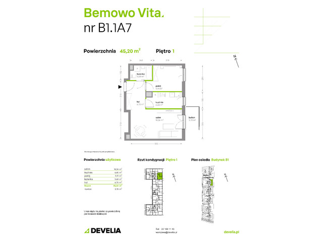 Mieszkanie w inwestycji Bemowo Vita, symbol B1/1/A7 » nportal.pl