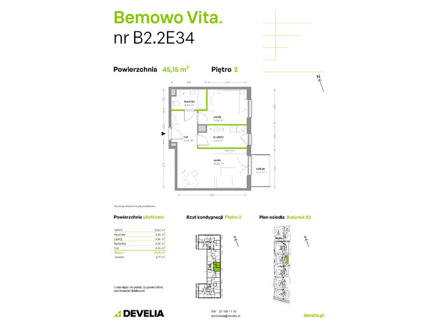 Mieszkanie w inwestycji Bemowo Vita, symbol B2/2/E34 » nportal.pl