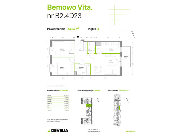 Mieszkanie w inwestycji Bemowo Vita, symbol B2/4/D23 » nportal.pl