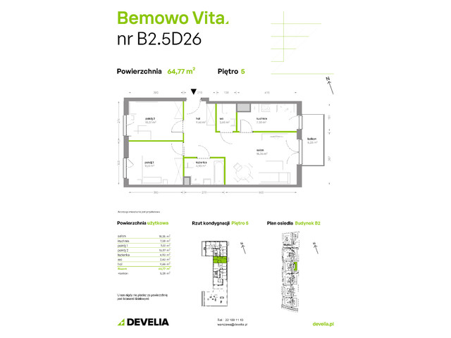 Mieszkanie w inwestycji Bemowo Vita, symbol B2/5/D26 » nportal.pl