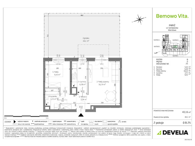 Mieszkanie w inwestycji Bemowo Vita, symbol B3/0/B25 » nportal.pl