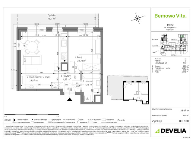 Mieszkanie w inwestycji Bemowo Vita, symbol B3/0/D100 » nportal.pl