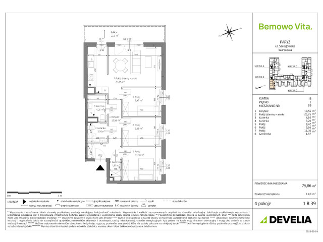 Mieszkanie w inwestycji Bemowo Vita, symbol B3/1/B39 » nportal.pl