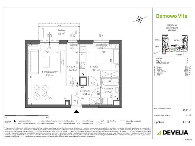 Mieszkanie w inwestycji Bemowo Vita, symbol B4/3/B54 » nportal.pl