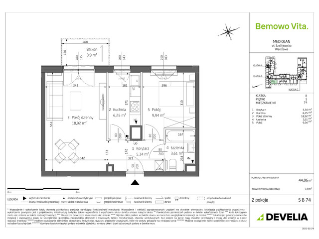 Mieszkanie w inwestycji Bemowo Vita, symbol B4/5/B74 » nportal.pl