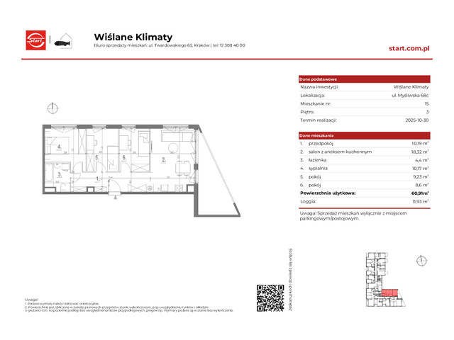 Mieszkanie w inwestycji Wiślane Klimaty, symbol 68c/15 » nportal.pl