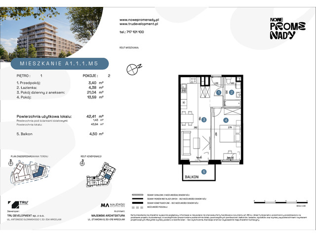 Mieszkanie w inwestycji Nowe Promenady, symbol A1-A1.1.1.M5 » nportal.pl