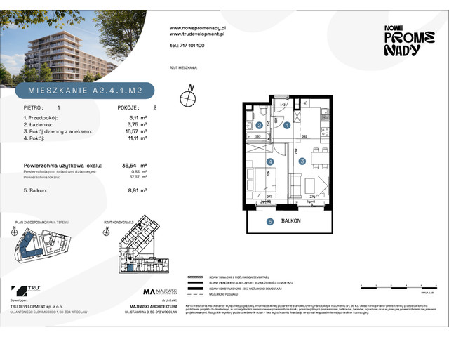 Mieszkanie w inwestycji Nowe Promenady, symbol A2-A2.4.1.M2 » nportal.pl