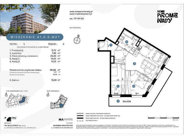 Mieszkanie w inwestycji Nowe Promenady, symbol A1-A1.2.5.M27 » nportal.pl