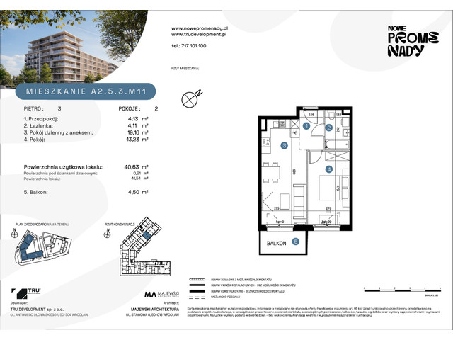 Mieszkanie w inwestycji Nowe Promenady, symbol A2-A2.5.3.M11 » nportal.pl