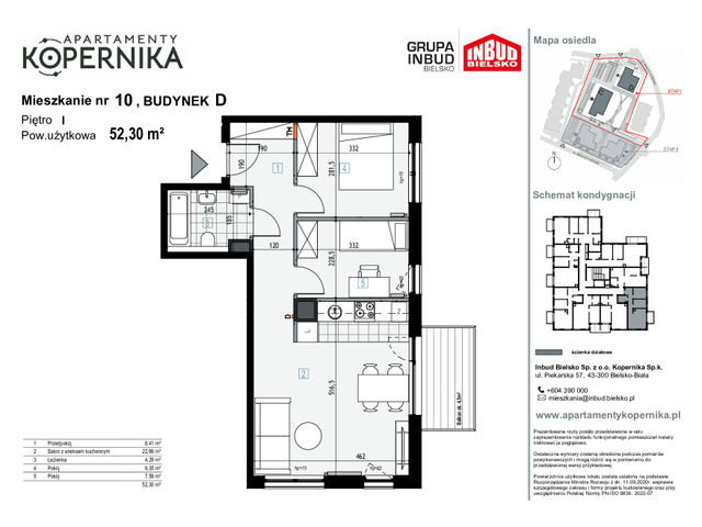 Mieszkanie w inwestycji APARTAMENTY KOPERNIKA, symbol M.10.D » nportal.pl