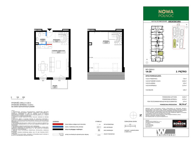 Mieszkanie w inwestycji Nowa Północ, symbol 1-1A_20 » nportal.pl