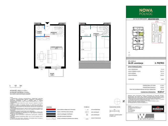 Mieszkanie w inwestycji Nowa Północ, symbol 3_3A_29_NP1B » nportal.pl