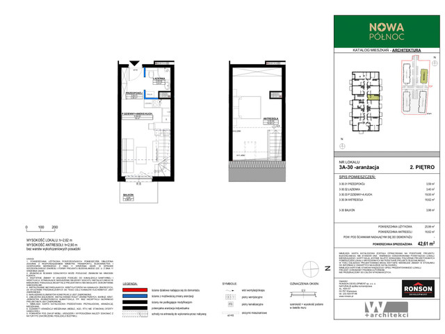 Mieszkanie w inwestycji Nowa Północ, symbol 3_3A_30_NP1B » nportal.pl