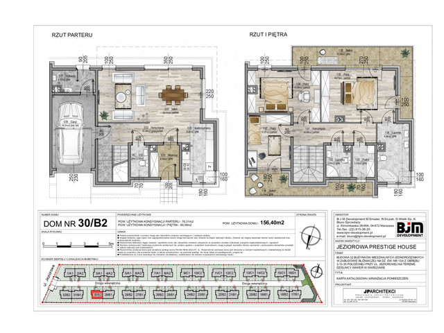 Dom w inwestycji Jeziorowa Prestige House, symbol 30/B2 » nportal.pl