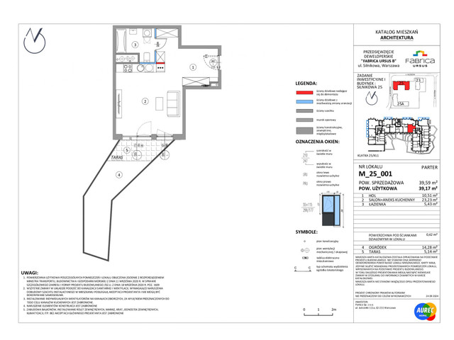 Mieszkanie w inwestycji Fabrica Ursus - etap B1, symbol M_25_001 » nportal.pl