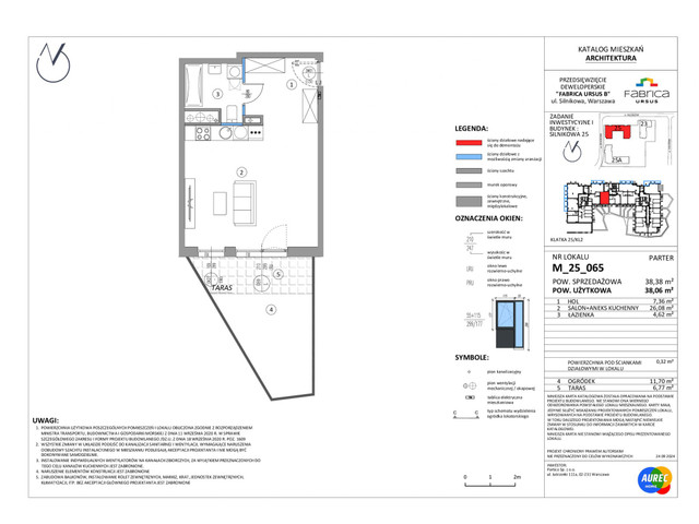 Mieszkanie w inwestycji Fabrica Ursus - etap B1, symbol M_25_065 » nportal.pl