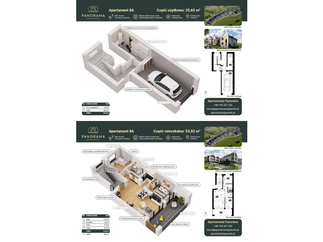 Mieszkanie w inwestycji APARTAMENTY PANORAMA, symbol 8A » nportal.pl