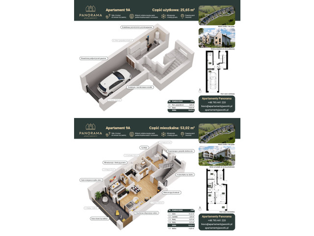 Mieszkanie w inwestycji APARTAMENTY PANORAMA, symbol 9A » nportal.pl