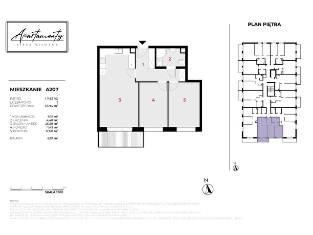 Mieszkanie w inwestycji Apartamenty Stara Miłosna, symbol A207 » nportal.pl