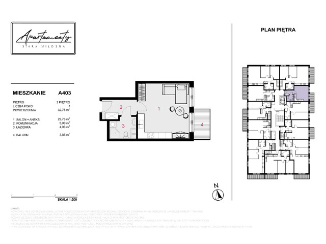 Mieszkanie w inwestycji Apartamenty Stara Miłosna, symbol A403 » nportal.pl